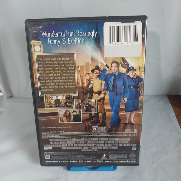 Night At The Museum: Secret Of The Tomb (DVD, 2014) Action, Ben Stiller - Picture 2 of 3